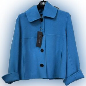 Carlisle,‎ new with tags, virgin wall button down blazer jacket, size 10